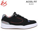 エス 'es スニーカー スケートシューズ メンズ レディース アクセルFIT ACCEL FIT ブラック 5101000214001 2025SS 25SPRING snk【靴】2504trip