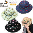 ゴースローキャラバン go slow caravan 帽子 メンズ レディース ライトキャンバス 総刺繍キャンパーハット フリーサイズ 342904 2025S...