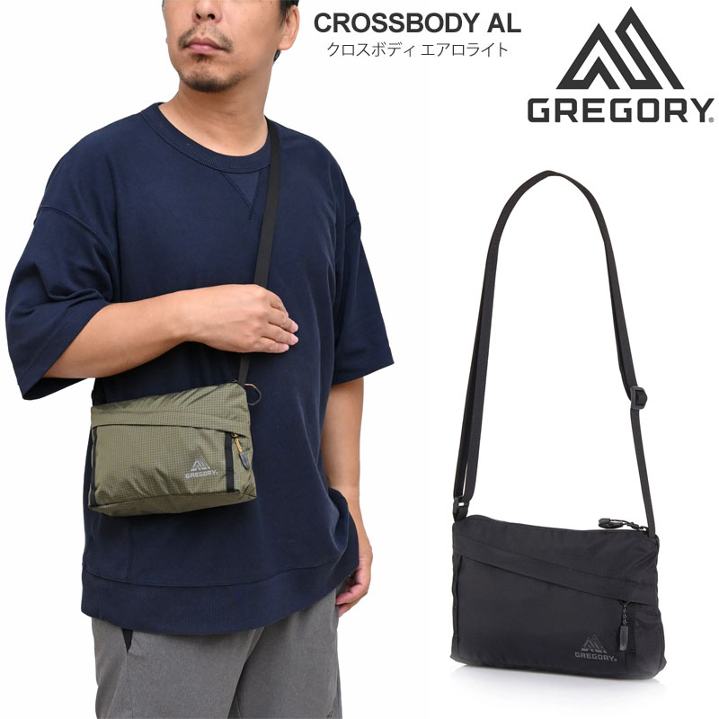 楽天tripグレゴリー GREGORY ショルダーバッグ メンズ レディース クロスボディ AL CROSSBODY AL 2.5L エアロライト AEROLITE 2025AW 【鞄】2507trip[M便 1/1]