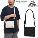 グレゴリー GREGORY ショルダーバッグ メンズ レディース ナノサコッシュ NANO SACOCHE 1L 2025AW 【鞄】2507trip[M便 1...