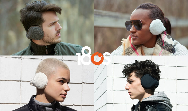 【正規取扱店】180s ワンエイティーズ 耳あて イヤーマフ レディース ラッシュ LUSH ESCW0012 2022AW 2211trip