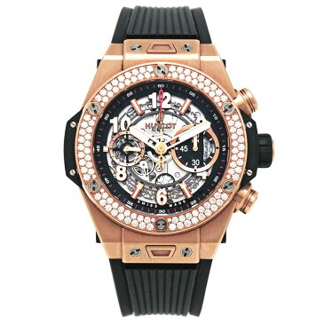 ウブロ HUBLOT ビッグバン ウニコ キングゴールド ダイヤモンド 【中古】