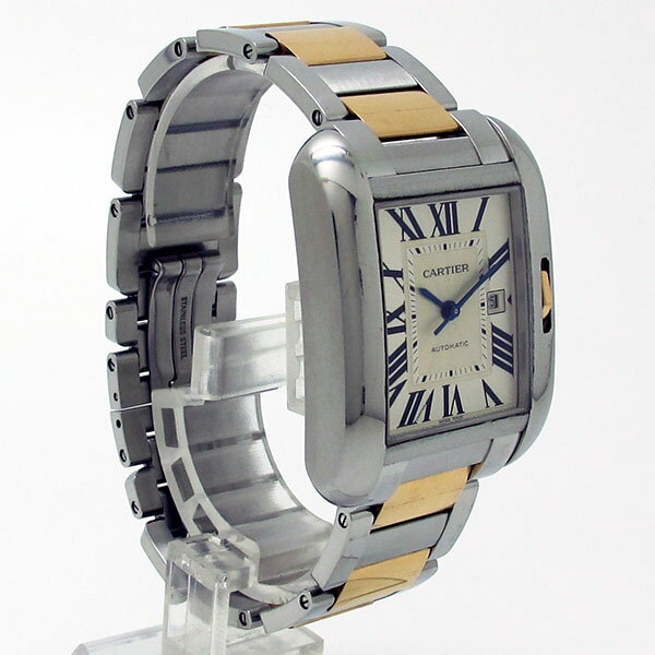 カルティエ Cartier W5310007 タンク アングレーズ MM メンズ ユニセックス コンビ 自動巻【中古】