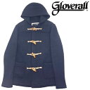 ♀Gloverall グローバーオール ニット ダッフルコート 36 S 紺 ネイビー