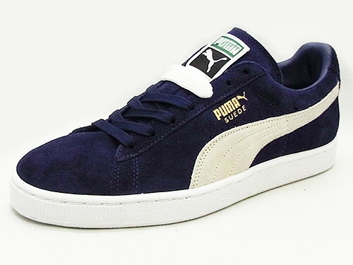 PUMA プーマ SUEDE CLASSIC + スウェード クラシック プラス peacoat/white ピーコート/ホワイト 356568-51