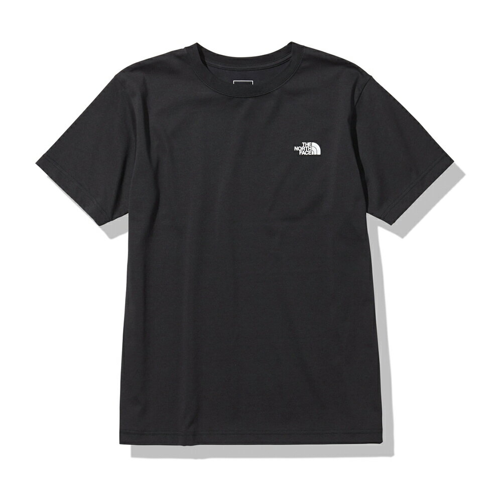 Tシャツ ノースフェイス THE NORTH FACE ショートスリーブバックスクエアーロゴティー ブラック NT32144-K メンズ 21SS