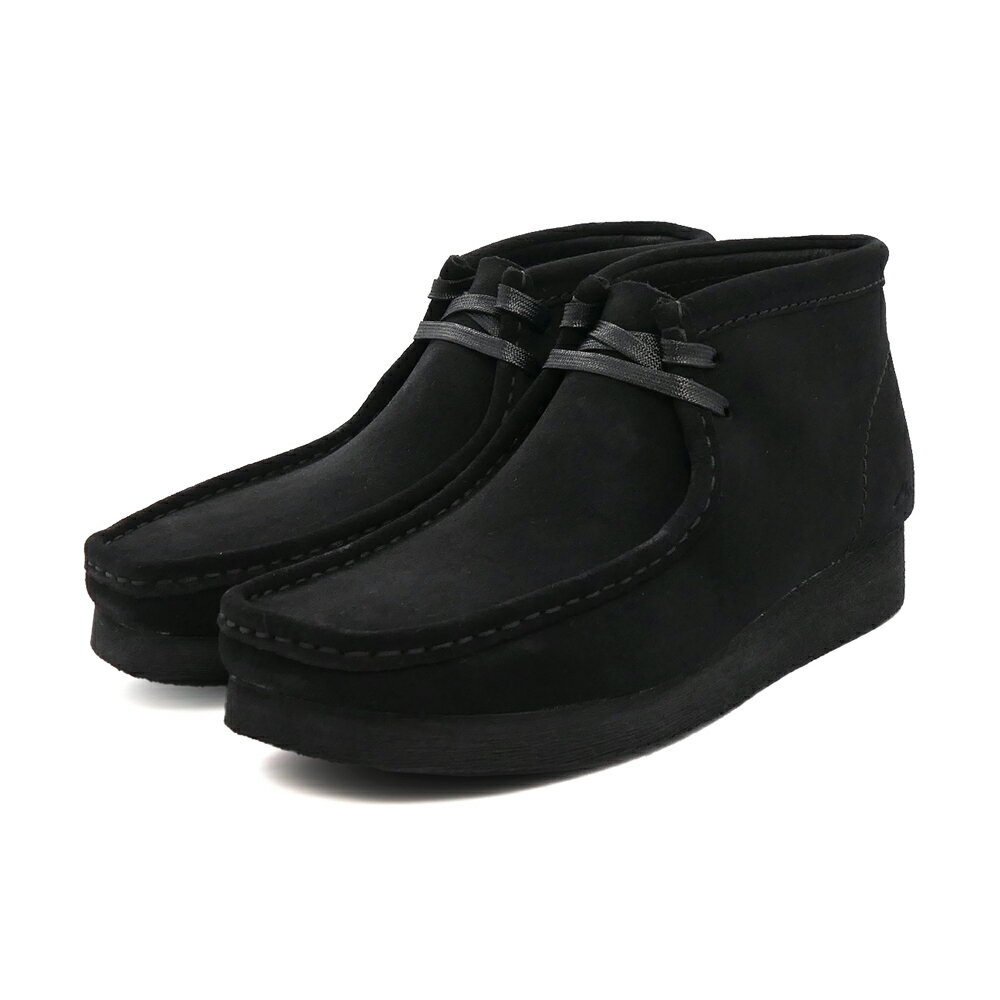 ブーツ クラークス Clarks メンズ ワラビーブーツ2 ブラックスエード 黒 26158302 メンズ シューズ 靴 21SS