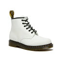 ブーツ ドクターマーチン Dr.Martens 101イエローステッチ6ホールブーツ ホワイト 白 26366100 メンズ シューズ 靴