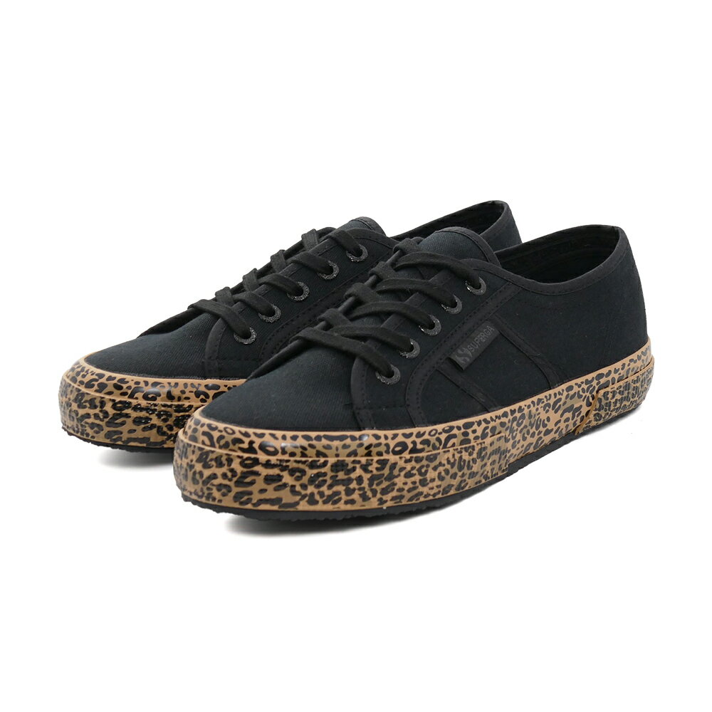 スニーカー スペルガ SUPERGA 2750-MICROLEOPARD ブラック/マイクロレオパード 黒 2A2128DW-A8O レディ..