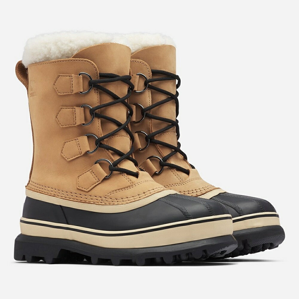 スノーシューズ ソレル SOREL カリブーWP バフ 茶 NL1005-280 レディース シューズ 靴 22FW