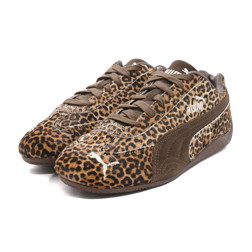 スニーカー プーマ PUMA スピードキャットワイルド ブラウン 茶 406690-01 レディース シューズ 靴 25AU