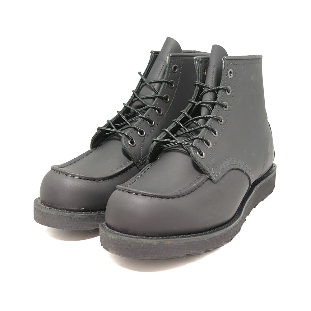 ブーツ レッドウイング RED WING 6インチクラシックモック ブラック 8074 メンズ シューズ 靴 26FW