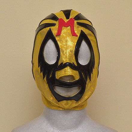 《レプリカ・プロレス マスク：ミル・マスカラス(9)》ルチャリブレ 覆面 プロレスマスク 仮面 イベ ...