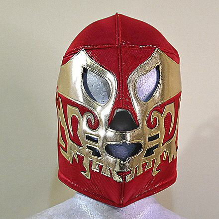 【応援者用 プロレス マスク：カネック(10)】仮装 コスプレ ハロウィン プロレスラーのサムネイル