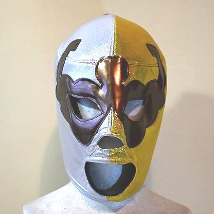 応援者用 プロレス マスク：ブラソス(5)：仮装 コスプレ ハロウィン プロレスラー マスクマンのサムネイル