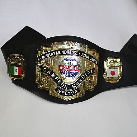 CMLL チャンピオン ベルト (7)：WELTER レプリカ ベルト プロレス グッズ 110cm