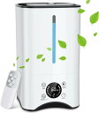 加湿器 大容量 5L 超音波式 節電対策 省エネ 切タイマー スリープモード 静音 LEDディスプレイ 空焚き防止 乾燥対策 寝室/リビング/オフィス/観葉植物...