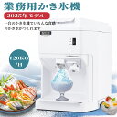 業務用かき氷機 電動 製氷機 2.3L大容量 120KG/H製氷能力 電動式かき氷機 かき氷器 かき氷機 製氷機 大容量 氷粉砕機 電動 業務用 家庭用 氷のきめ細かさ調整可能 250w
