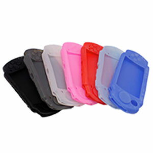 ≪液晶画面保護シート[0455]付≫プレイステーションポータブル2000/3000SonyPlayStationPortable20003000(PSP-2000PSP-3000)シリコンソフトカバーケース+液晶保護シート豪華セット埃や傷汚れから守る外観を損なわず本体をカバー[Silicone]