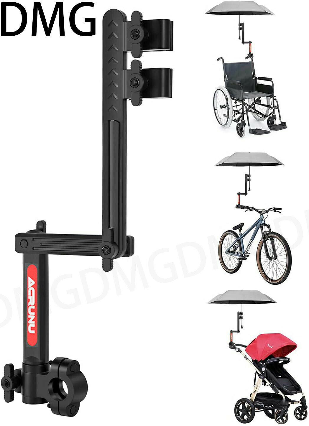 自転車用傘ホルダー自転車スタンド電動自転車用ベビーカー傘スタンド傘固定パラソルスタンド傘スタンド..