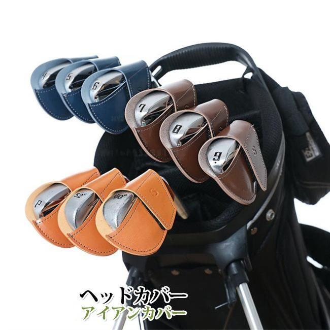 3点セット ゴルフヘッドカバー パターカバー ピンタイプ スコッティーキャメロン ゴルフアイアンカバー..