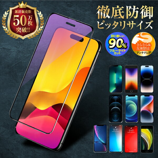 【1000円ポッキリ】 iPhone15promax 保護フィルム ガラスフィルム アイホン15promax 液晶保護 ブルーライトカット アンチグレア