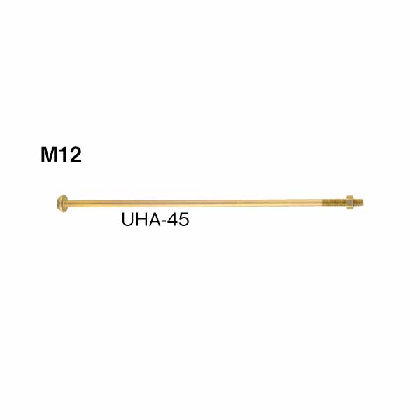 樂天商城 - カネシン ユニハットアンカーボルトM12 UHA-45 440-1345 50本 基礎 内装 構造金物 土台