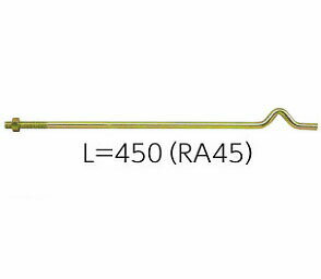 樂天商城 - カナイ レフォメーションアンカーボルトM12 M12×450mm RA45 442-1445 50本 基礎 内装 構造金物 土台