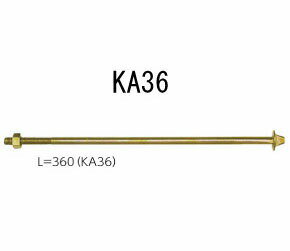 樂天商城 - カナイ 笠形アンカーボルトM12 KA36 442-1630 50本 基礎 内装 構造金物 土台
