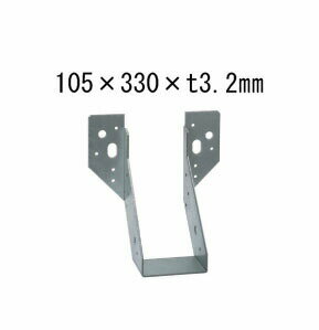 樂天商城 - タナカ 外付け梁受け金物 梁寸法105巾用 105×330×t3.2mm 10個 441-8330 基礎 内装 構造 土台