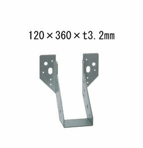 樂天商城 - タナカ 外付け梁受け金物 梁寸法120巾用 120×360×t3.2mm 10個 441-8436 基礎 内装 構造 土台