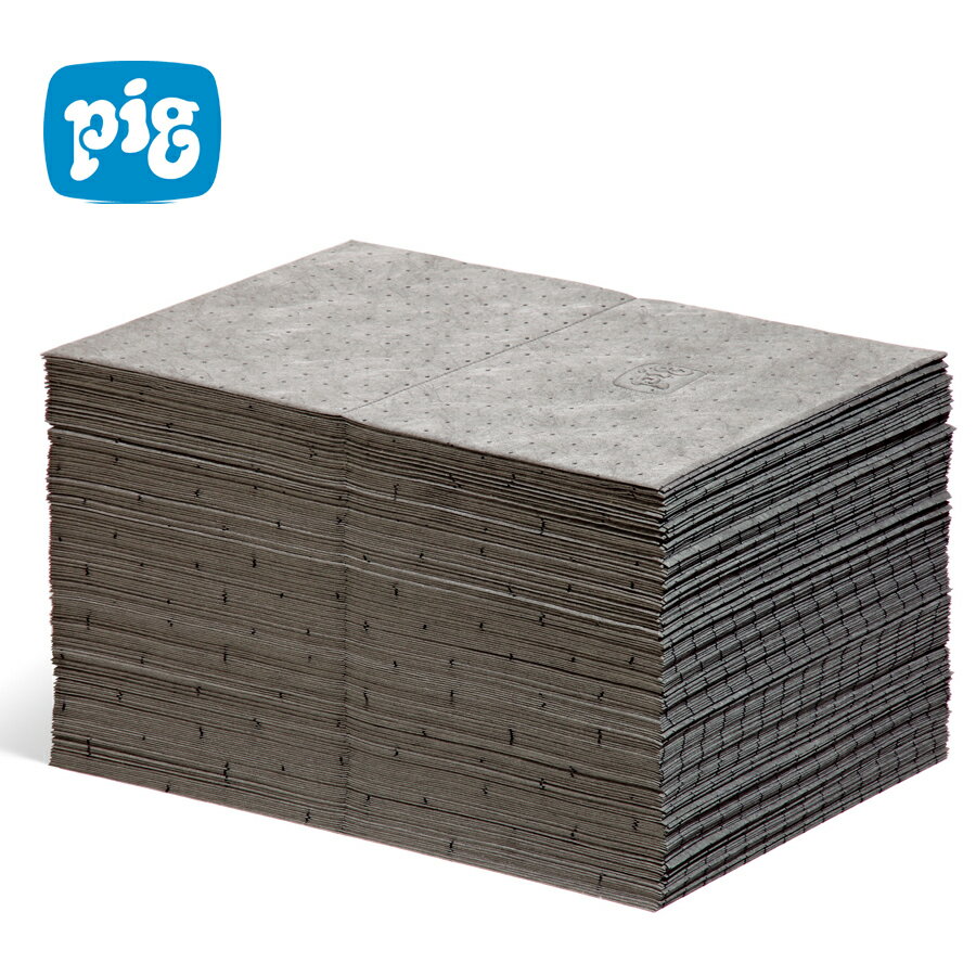 樂天商城 - ピグマット カットタイプ MAT204A 1箱 (50枚入) エーエムプロダクツ 油汚れ ウエス 部品置き