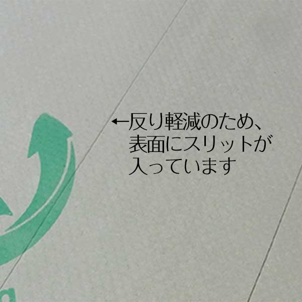 養生材ストアのエムエフ MF 養生ボード メガボード 50枚 厚み6mm 900mm×1800mm フローリング養生 階段養生 屋内用｜アングル2