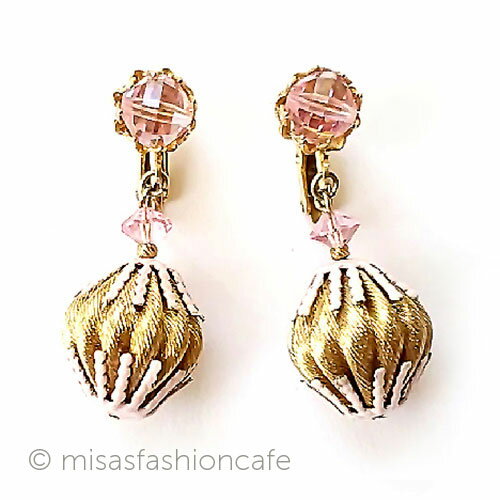 ヴィンテージジュエリー　 Vendome　イヤリング　アンティーク　アクセサリー　Vintage・　コスチュー..