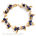MichaelMichaud (マイケルミショー)ブルーベリーブレスレットMADE IN USA 天然石使用 MichaelMichaud (マイケルミショー)ブルーベリーブレスレットMADE IN USA 天然石使用