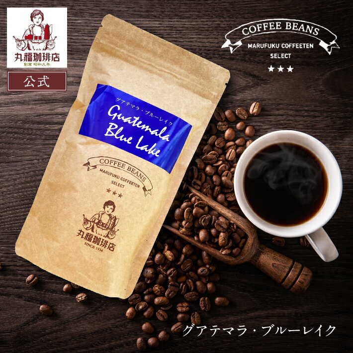 公式 丸福珈琲店 グアテマラ・ブルーレイク　丸福セレクト 珈琲豆 （中深煎・ コーヒー豆 ）