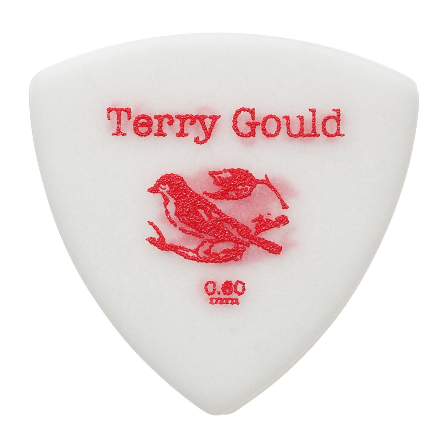 Terry Gould（テリーゴールド）サンドグリップ　素材：ポリアセタール 形状：トライアングル　色：ホワイト　ゲージ：0.60mm〜1.00mm　10枚入り