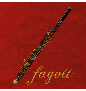 蒔絵ステッカー／ ファゴット【ミュージック・フォ・リビング/MUSIC FOR LIVING】 2