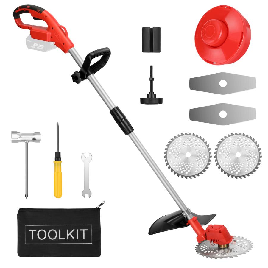 充電式草刈り機 コードレス 電動草刈り機 マキタ 18V バッテリー ブラシレスモーター 芝刈り機 3種類カ..