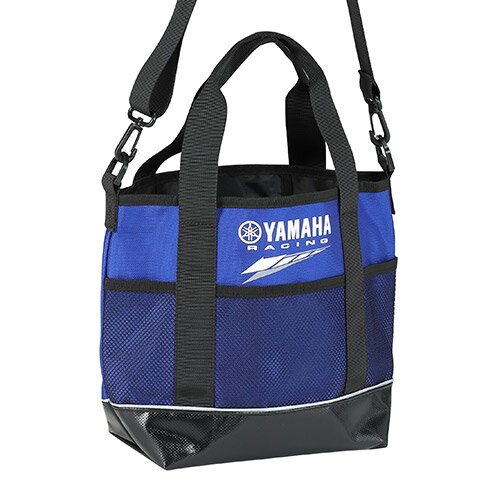 YAMAHA YR5005 トートバッグ( M ) ヤマハレーシングブランドをレイアウトしたショルダーベルト付き2way..
