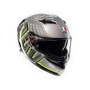 ★送料無料★AGV K3 JIST Asian Fit - FORTIFY GREY/BLACK/YELLOW FLUO【アジアンフィット】日本人の頭の形にあわ...