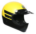 ★送料無料★AGV X101 002-DUST MATT YELLOW/BLACK《アジアンフィットモデル》オフロード/フルフェイス ヘルメット