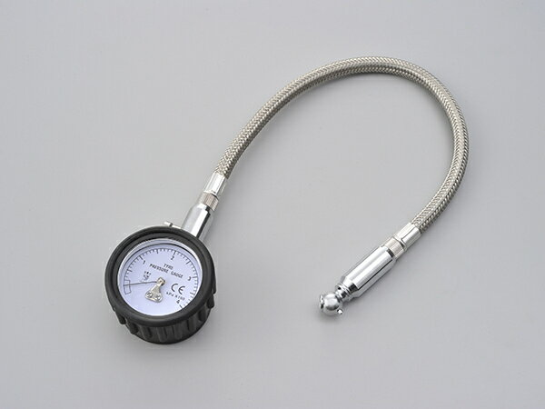 DAYTONA "メッシュホース付タイヤエアーゲージ/60043" /デイトナ