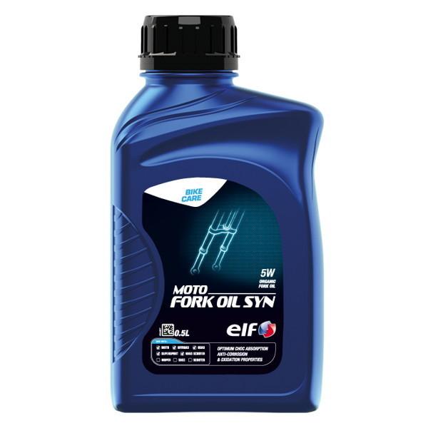 elf（エルフ オイル）バイク用フォークオイル MOTO FORK OIL SYN 5W 0.5L 213967