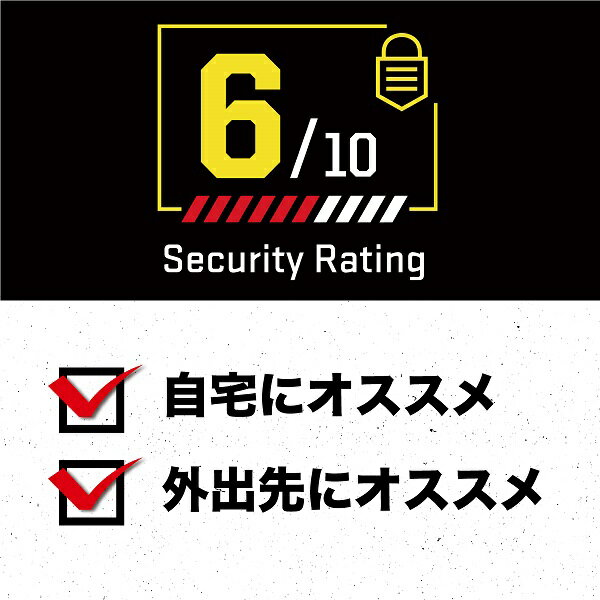 ������̵����KRYPTONITE 004776 Kryptolok 6A Alarm Disc Lock ��ư���Τ���120dB�Υ��顼����Ĥ餹�� /����ץȥʥ���