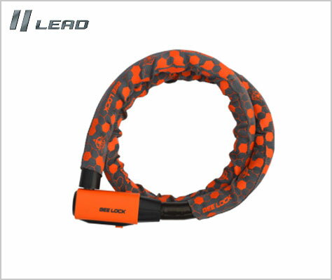 LEAD/リード工業【BEELOCK LW-017】高セキュリティーリンクロック セキュリティ/安心ロック【22Φ/1200(mm)】
