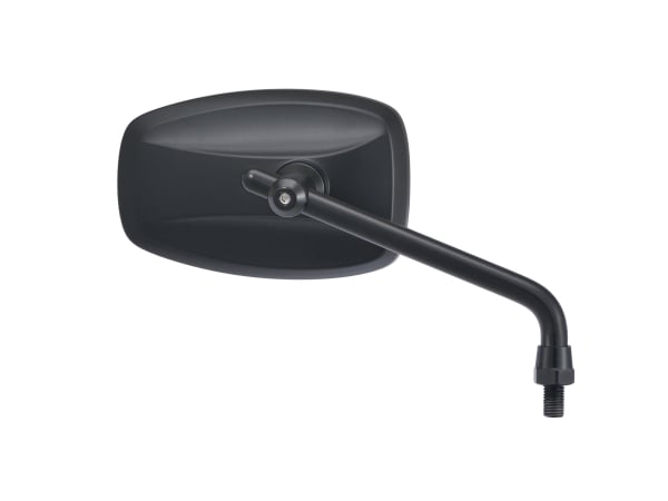 デイトナ(Daytona) 15405 ハイビジミラー ロッドタイプ PARALLEL ブラック（新保安基準 条件付適合）【M10正ネジ・左右共通】4909449546659