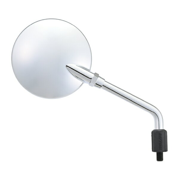 デイトナ(Daytona) ハイビジミラー バイク用 ミラー 片側1本 左右共通 10mm正ネジ 新保安基準適合 Z2モンスターミラー ロー/クロームメッキ 37328