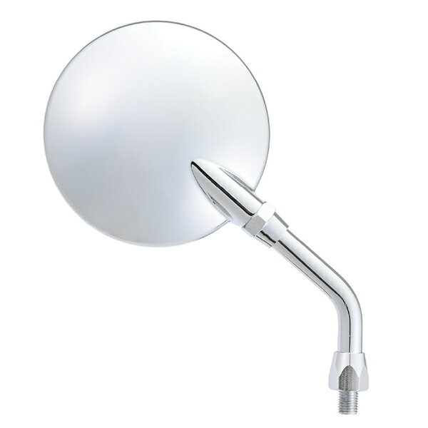 デイトナ(Daytona) ハイビジミラー バイク用 ミラー 片側1本 左右共通 10mm正ネジ Z2モンスター ショート/クロームメッキ 41562