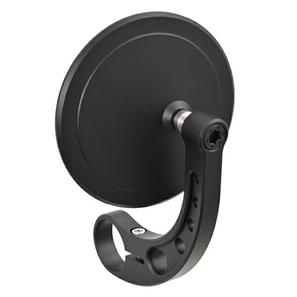 ★送料無料★デイトナ(Daytona)48071 ハイビジミラー バイク用 バーエンドミラー 耐振 広角 新保安基準適合 スリムタイプ MIKAZUKI サークル ブラック 左右共通 片側1本